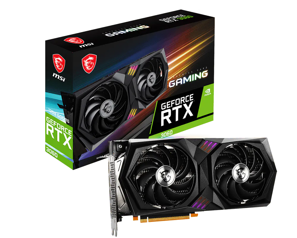 MSI GeForce RTX 3060 GAMING 12G